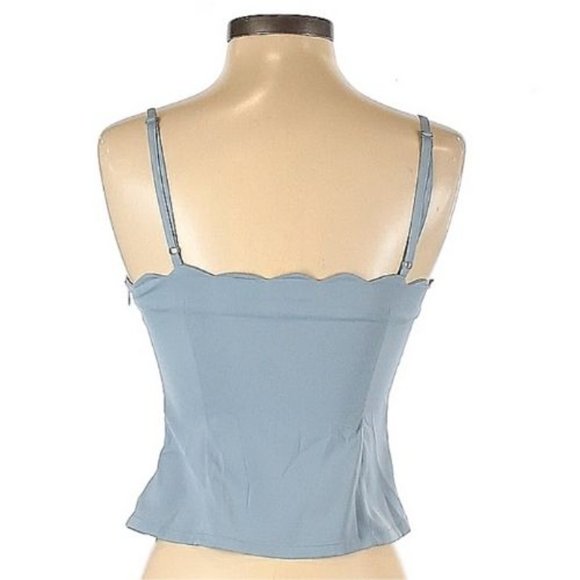 Petite Studio Scalloped 90's Style Tank - Picture 6 of 6